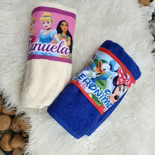 Cargar imagen en el visor de la galería, Toallas con cenefa