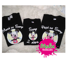 Cargar imagen en el visor de la galería, Camisetas y mamelucos personalizados