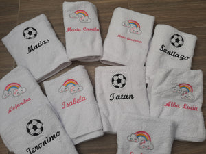 Toallas bordadas personalizadas