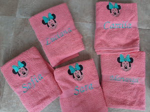 Toallas bordadas personalizadas