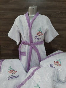 Batas de baño personalizadas