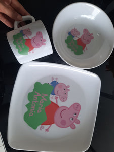 Vajillas personalizadas