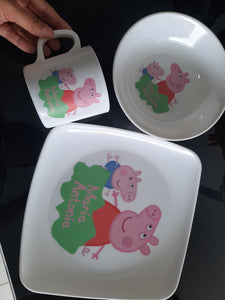 Vajillas personalizadas