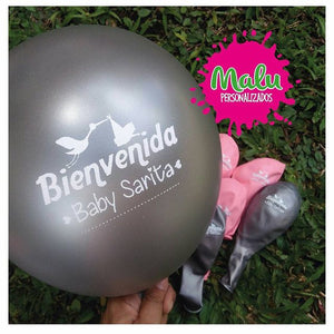 Globos personalizados x 30