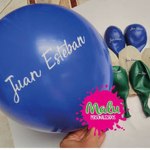 Cargar imagen en el visor de la galería, Globos personalizados x 30
