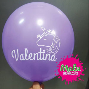 Globos personalizados x 30