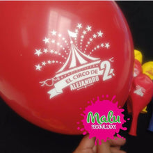 Cargar imagen en el visor de la galería, Globos personalizados x 30

