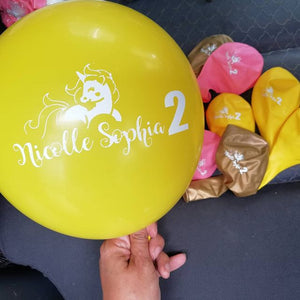 Globos personalizados x 30
