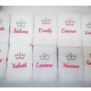 Toallas bordadas personalizadas