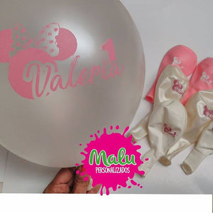 Globos personalizados x 30