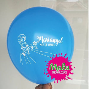 Globos personalizados x 30