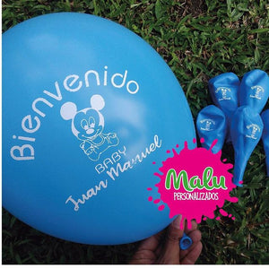 Globos personalizados x 30