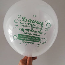 Cargar imagen en el visor de la galería, Globos personalizados x 30
