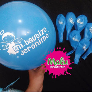Globos personalizados x 30