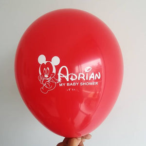 Globos personalizados x 30