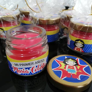 Velitas personalizadas