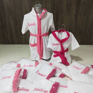 Batas de baño personalizadas