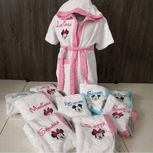 Batas de baño personalizadas