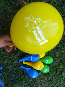 Globos personalizados x 30