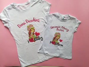 Camisetas y mamelucos personalizados