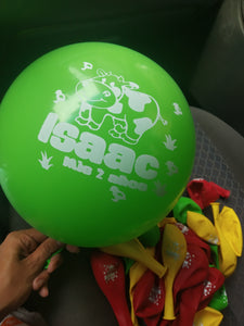 Globos personalizados x 30