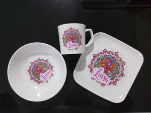Vajillas personalizadas