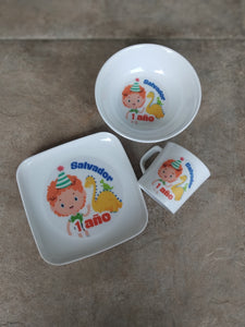 Vajillas personalizadas
