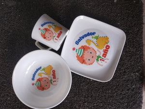 Vajillas personalizadas