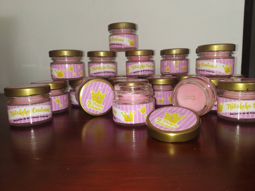 Velitas personalizadas