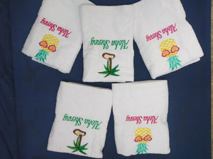 Toallas bordadas personalizadas