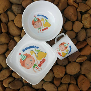 Vajillas personalizadas
