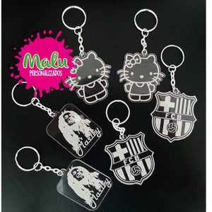 Llaveros personalizados