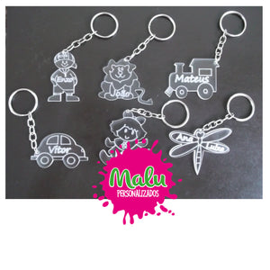 Llaveros personalizados