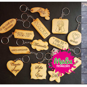 Llaveros personalizados