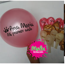 Cargar imagen en el visor de la galería, Globos personalizados x 30
