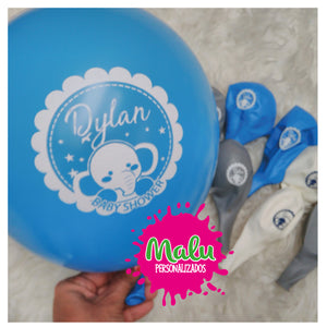 Globos personalizados x 30